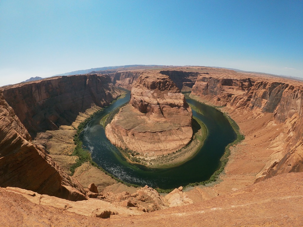 Horseshoe Bend dans l'Ouest Américain